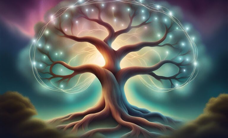 A diagram of the Tree of Thoughts (ToT) approach, showing multiple branching paths representing different reasoning paths